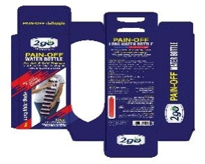 PAIN PAN HOT WATER BAGS LONG W COVER 1L