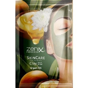 zenix clay face mask argan sachets