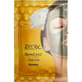 zenix clay face mask honey sachets