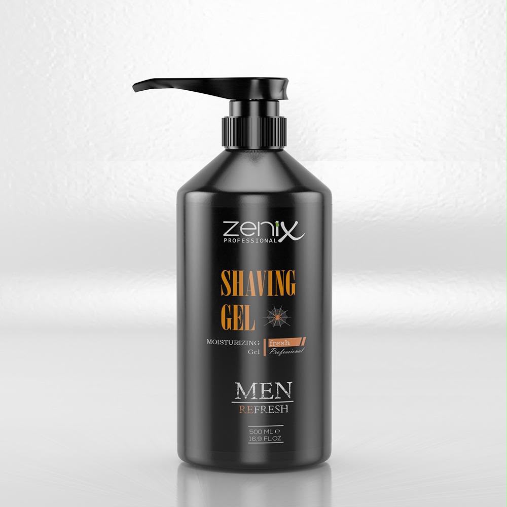 zenix men series face care shaving gel 500 ml