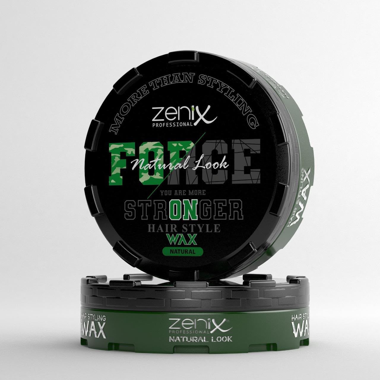 zenix force hair style wax natural look 150 ml